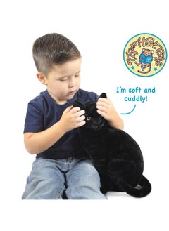 فياهارت دمية محشوة على شكل قطة سوداء من إنتاج Tigerhart Toys مقاس 13 بوصة  - Image 2