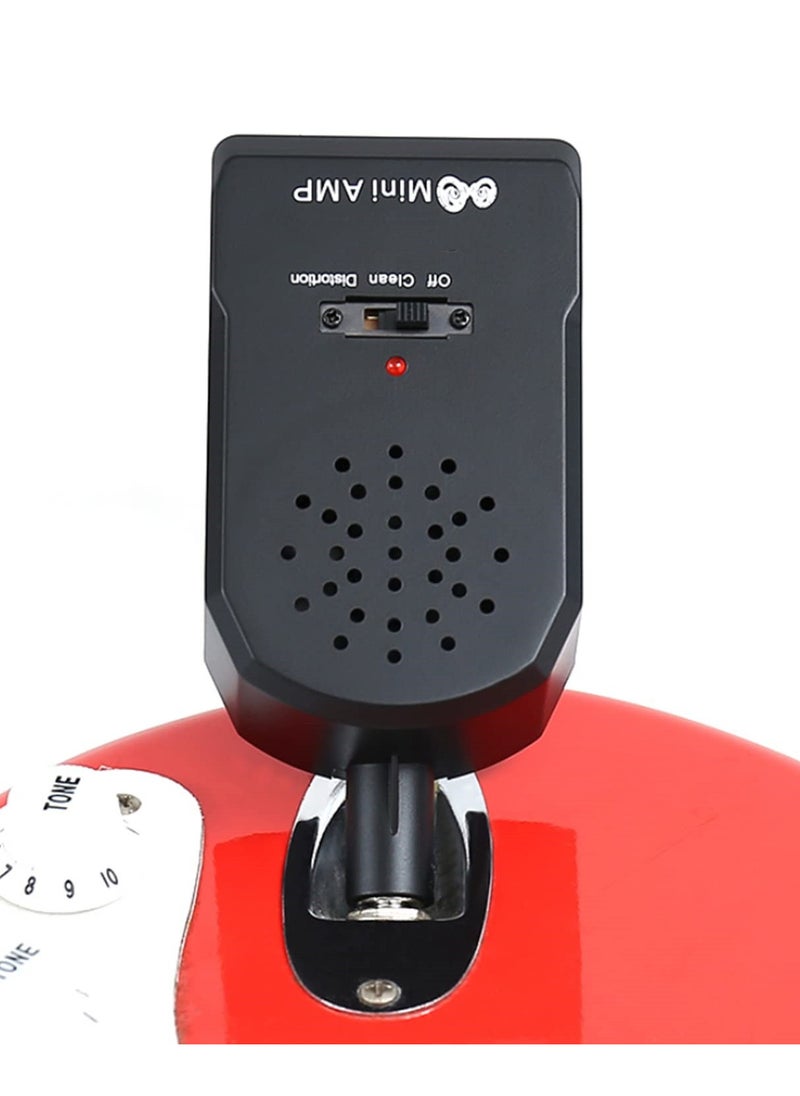 Generic JA-01 Mini Electric Guitar Amplifier with Headphone & Distortion Effect - Portable Earphone Amp for Guitar, Bass & Practice - Compact Guitar Accessory & Parts  - Image 2