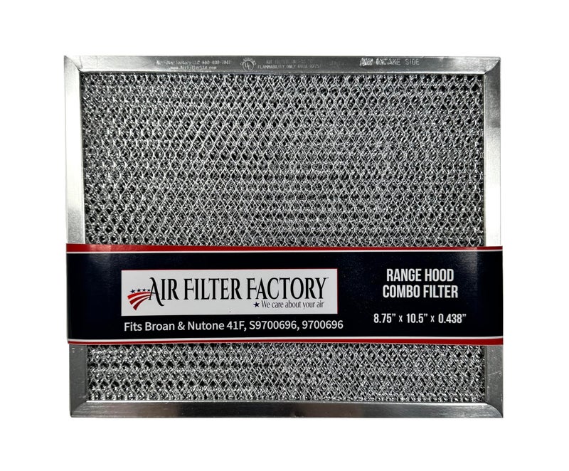 Air Filter Factory Range Hood Filter Replacement For 41F 97007696 97005687 Fits Broan Nutone Ductless Exhaust Fan Filter 875 X 105 X 44 Inches Grease Mesh Carbon Kitchen Screen
