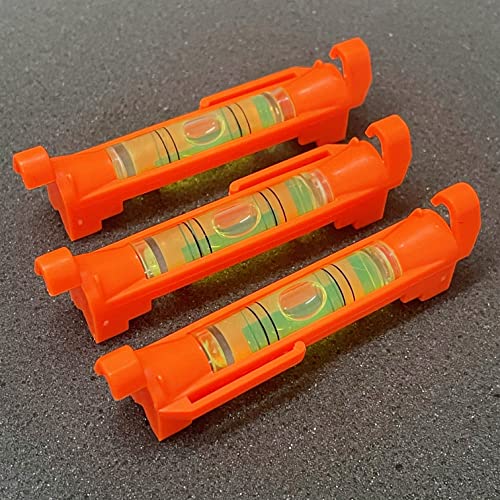 ZUJHPYMI 5Pcs String Line Level Hanging Line Bubble Levels for Measuring Building Trades, Surveying, Engineering (Red) - Image 2