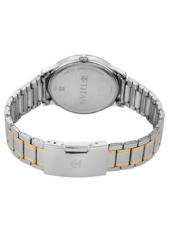 TITAN Men's Analog Round Shape Metal Wrist Watch - 1845BM01 - 47.3 Mm  - Image 5