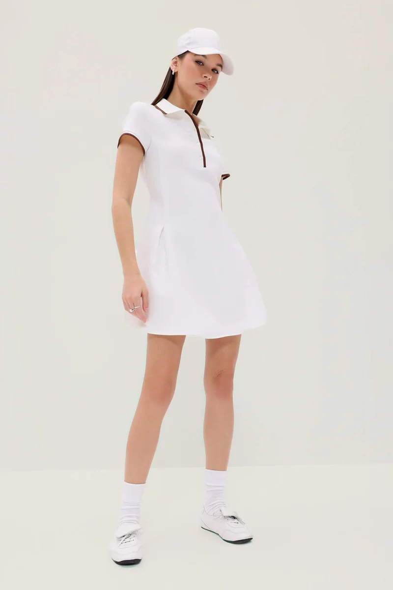 DeFacto Polo Collar Mini Dress