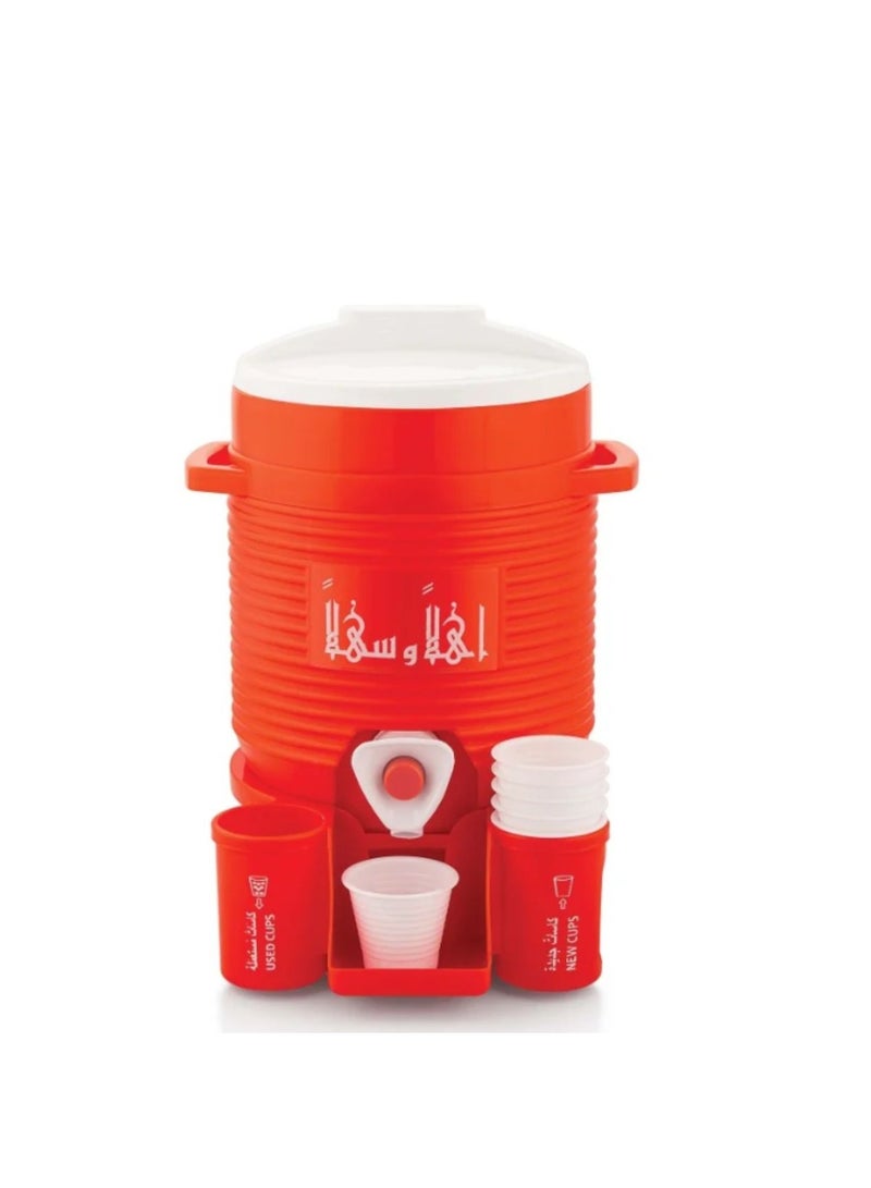Bailasan Thermos Alharam Zamzam Water Flask (600 m) -Vibrant orange | Stylish and practicalVibrant orange | Stylish and practical  - Image 1