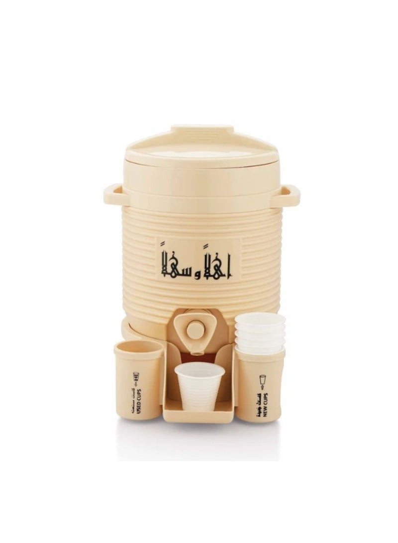 Bailasan Thermos Alharam Zamzam Water Flask (600 m) -Vibrant orange | Stylish and practicalVibrant orange | Stylish and practical  - Image 2