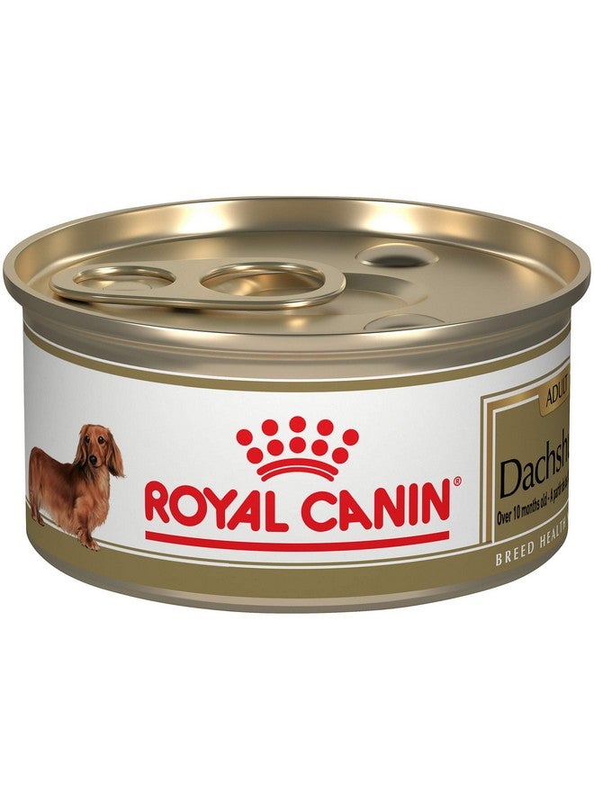 Royal Canin Breed Health Nutrition Dachshund Adult Loaf in Sauce Wet Dog Food, 3 oz can (24-Count) - Image 1