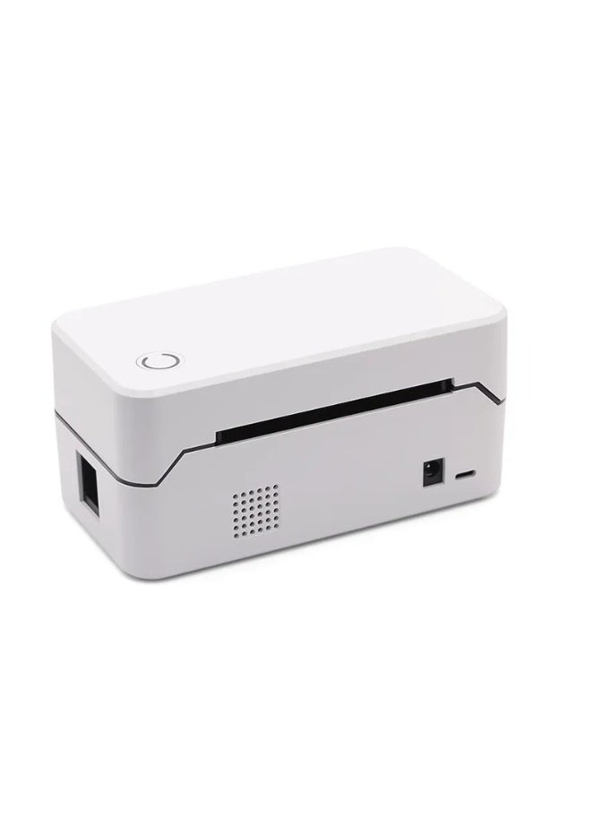 Desktop Thermal Label Printer TDL407 with Free paper Stand, Thermal Barcode Label Maker, Support Windows iPhone Android Smart Phone USB/Bluetooth Connection Label Printer