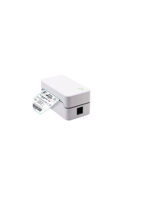 Desktop Thermal Label Printer TDL407 with Free paper Stand, Thermal Barcode Label Maker, Support Windows iPhone Android Smart Phone USB/Bluetooth Connection Label Printer