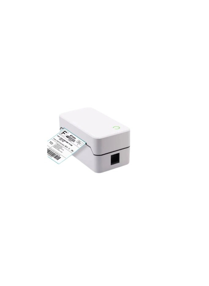 Desktop Thermal Label Printer TDL407 with Free paper Stand, Thermal Barcode Label Maker, Support Windows iPhone Android Smart Phone USB/Bluetooth Connection Label Printer