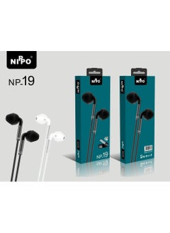 Nippo Nippo Wired Earphone With High-quality NP-19 