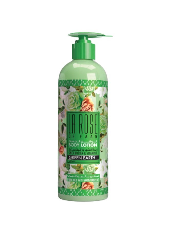 La Rose Body Lotion Green Earth  480 Ml