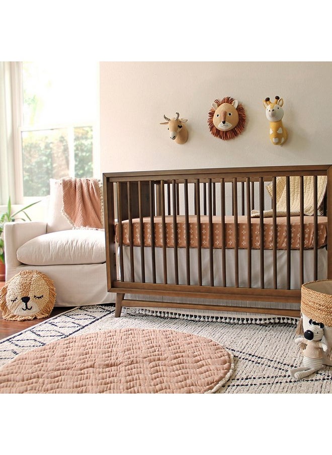 Crane BABY Crane Baby Safari Nursery Décor, Plush Animal Wall Décor for Boys and Girls, Lion, 10" x 9" x 5.5"  - Image 5