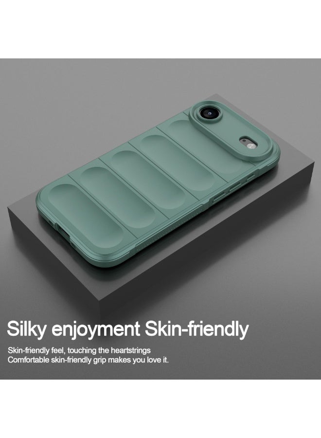 Liquid Silicone Cover for iPhone 17 Air with Anti-Germ Protection and Microfiber Lining, Shockproof Silicone Case - Image 2
