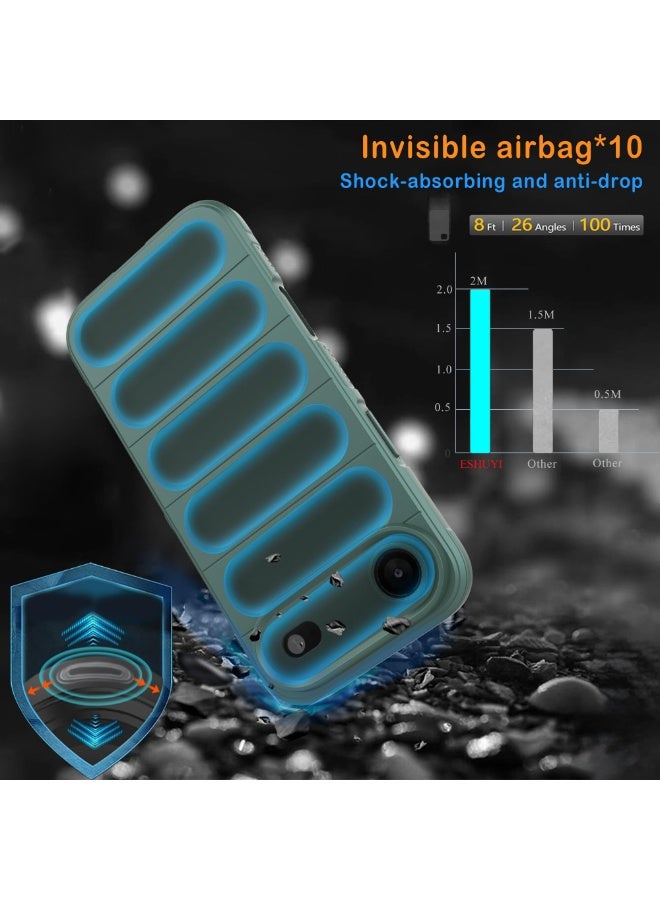 Liquid Silicone Cover for iPhone 17 Air with Anti-Germ Protection and Microfiber Lining, Shockproof Silicone Case - Image 5