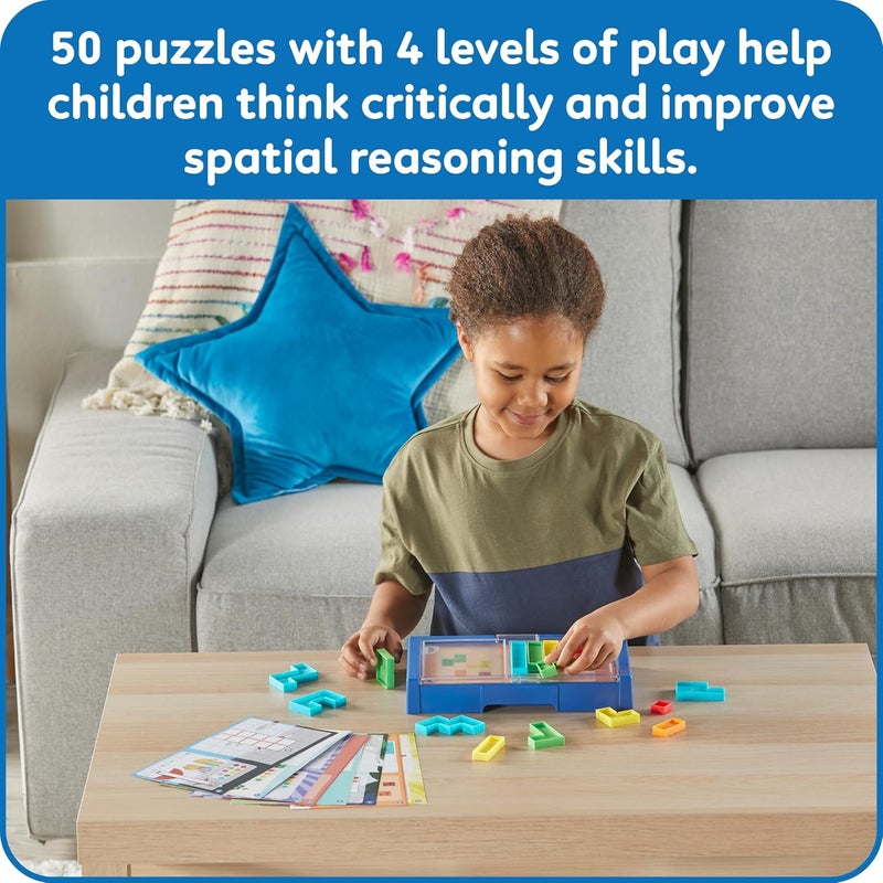 hand2mind hand2mind Numberblocks Puzzle Solver Brain Teasers Logic Puzzles for Kids Educational Games Math Toys for Kids 35 Fidget Game Preschool Learning Activities Toddler Birthday Gifts - Image 4