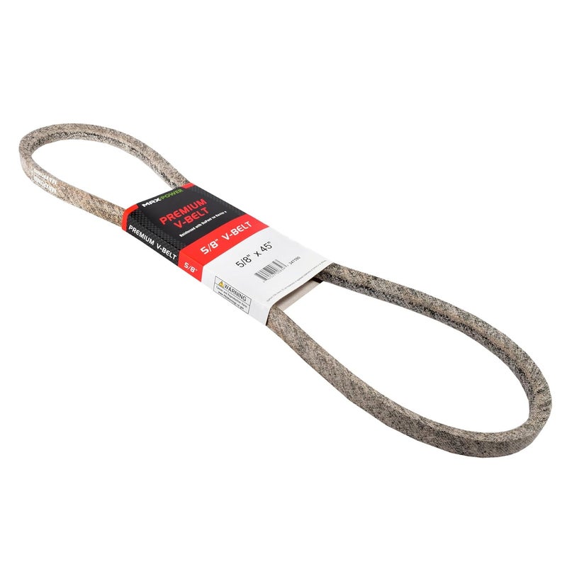 Maxpower 347590 Premium Belt Reinforced with Kevlar Fiber Cords, 5/8" x 45" - Image 2
