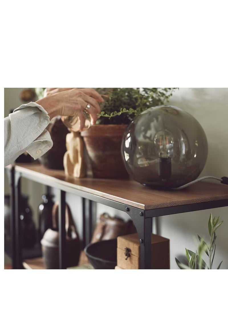 آيكيا فراكتا وحدة رفوف من المعدن والخشب الصلب أسود ‎100x136 سم‏ - Image 5