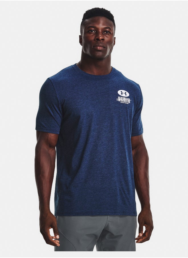 UNDER ARMOUR Symbol Barcode Short Sleeve T-shirt  - Image 2