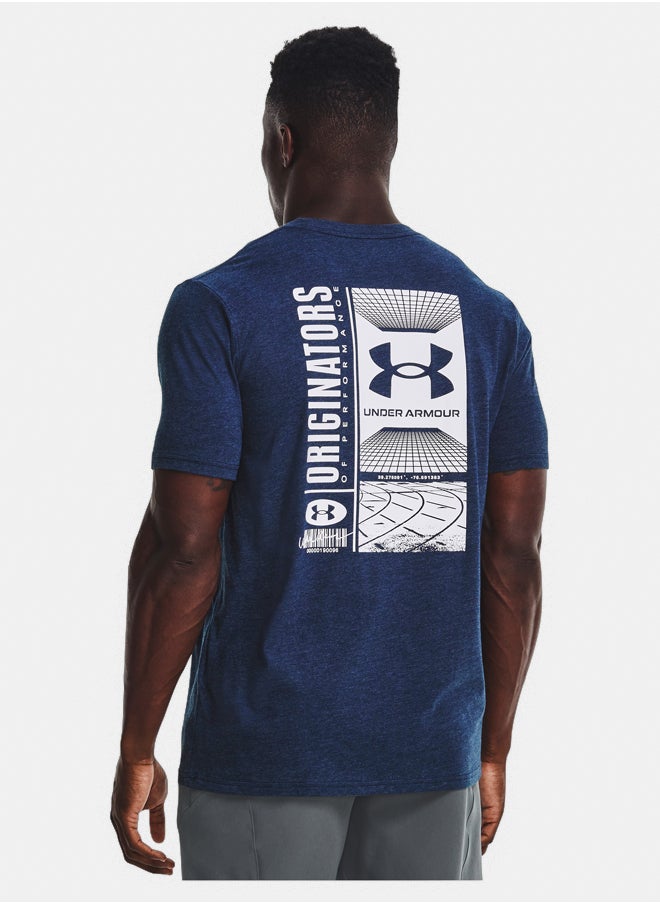UNDER ARMOUR Symbol Barcode Short Sleeve T-shirt  - Image 1