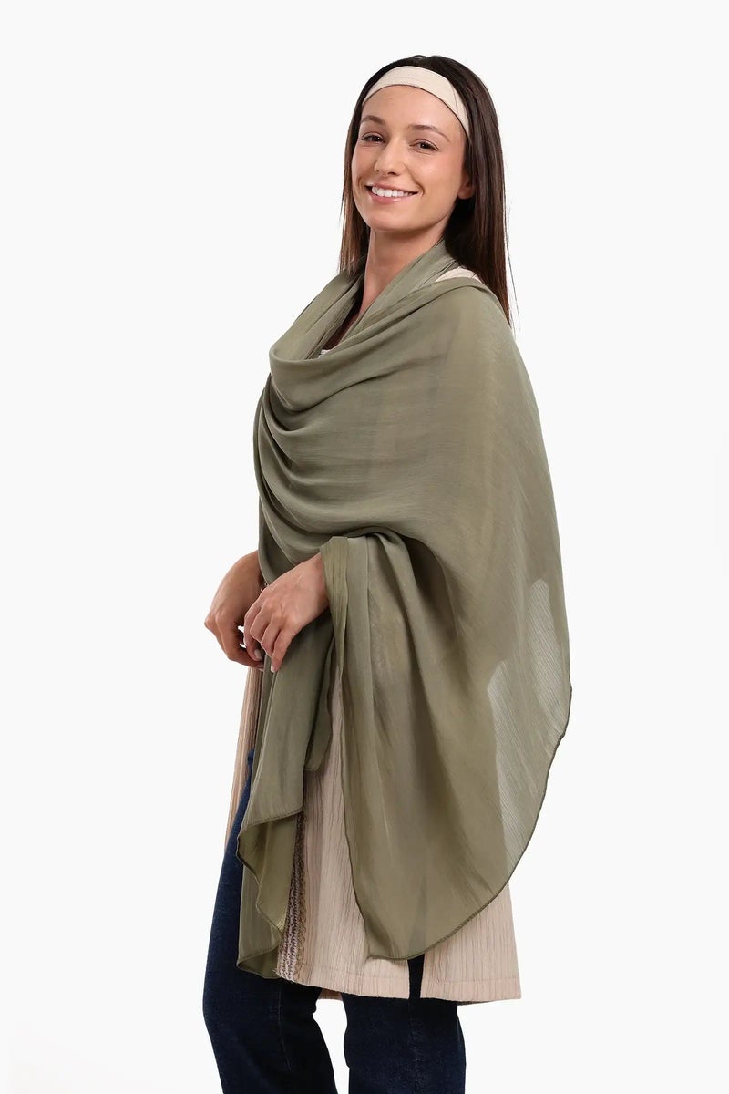 Carina Organza Crinkle Scarf - Image 3