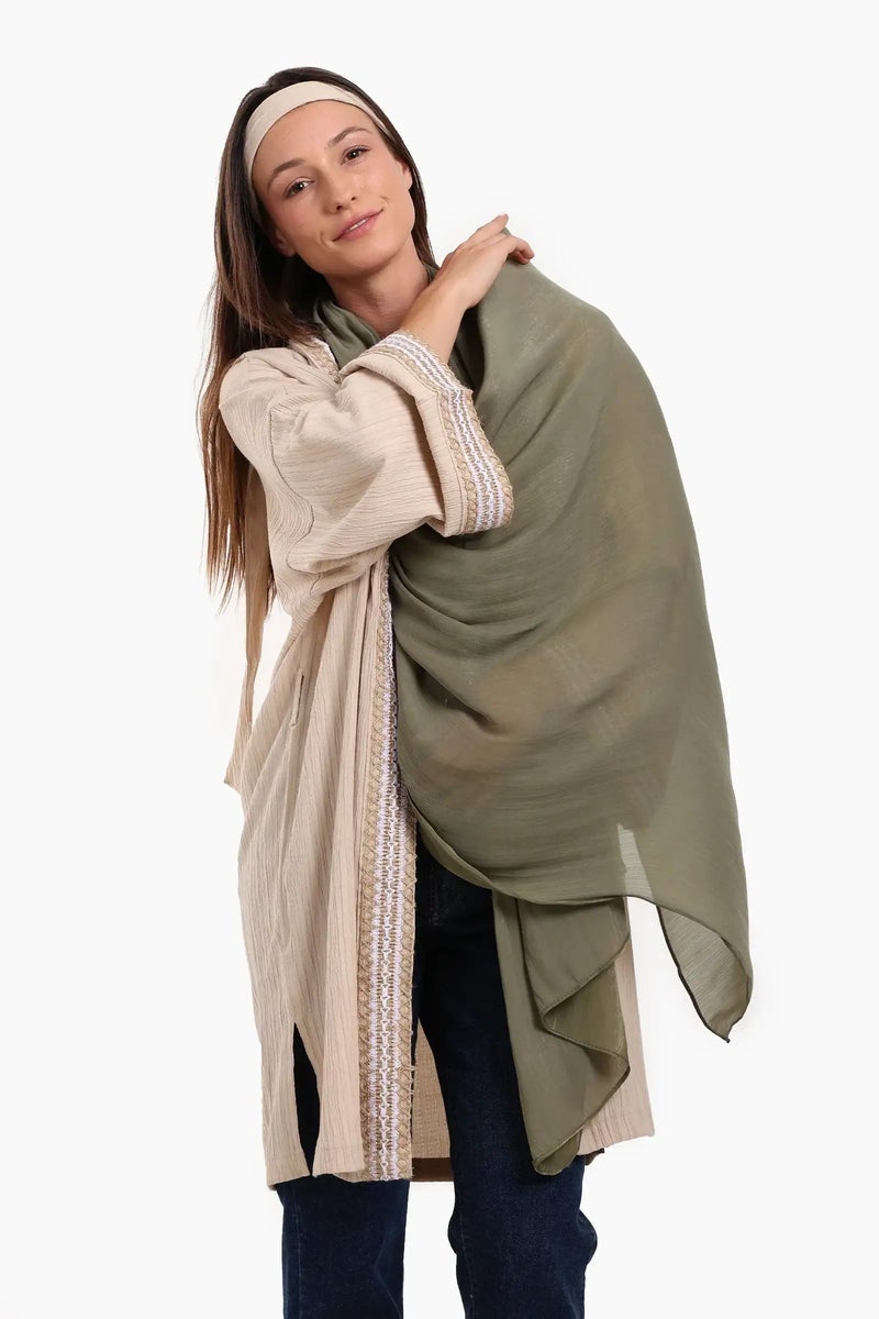 Carina Organza Crinkle Scarf - Image 2