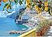 MINIWAN 1000 Piece Amalfi Coast Puzzle Premium Jigsaw Puzzle for Adults Rustic Style Mediterranean Coastal Landscape Puzzle 275 x 197 Inches Travel Gift for Nature Art Lovers - Image 2