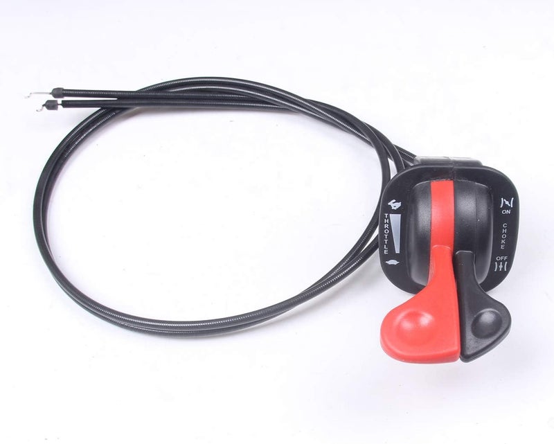 Goodbest Throttle & Choke Cables for Simplicity Tractors - Dual Control Assembly - Image 2