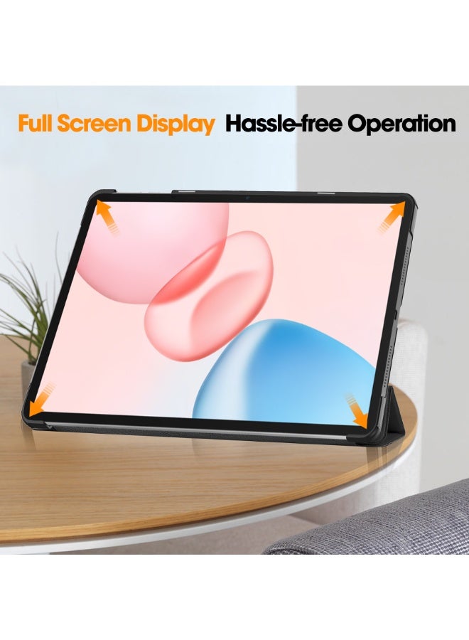 Tablet Case For Honor Pad 10 12.1 Inch 2025 Multi-Viewing Angles All New PU Leather Smart Cover with Auto Sleep Wake Feature Slim Flip Shell Case for Honor Pad 10 12.1" Tablet Accessories - Image 4