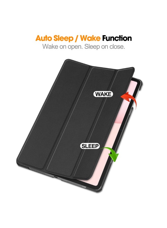 Tablet Case For Honor Pad 10 12.1 Inch 2025 Multi-Viewing Angles All New PU Leather Smart Cover with Auto Sleep Wake Feature Slim Flip Shell Case for Honor Pad 10 12.1" Tablet Accessories - Image 2