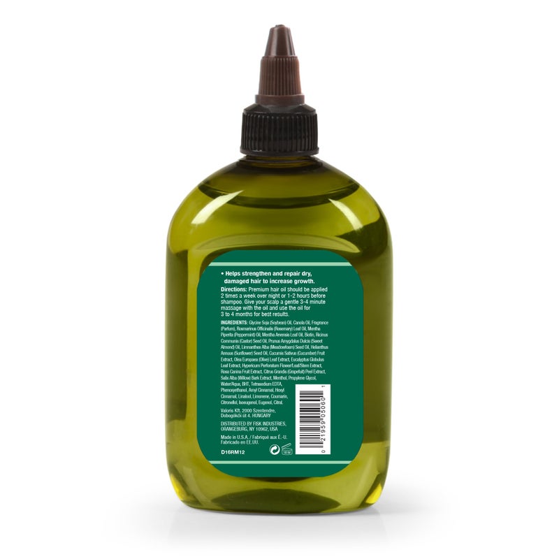 Difeel Rosemary and Mint Premium Hair Oil with Biotin - LARGE 12 oz. - Natural Rosemary Oil for Hair Growth & Biotin - Image 2