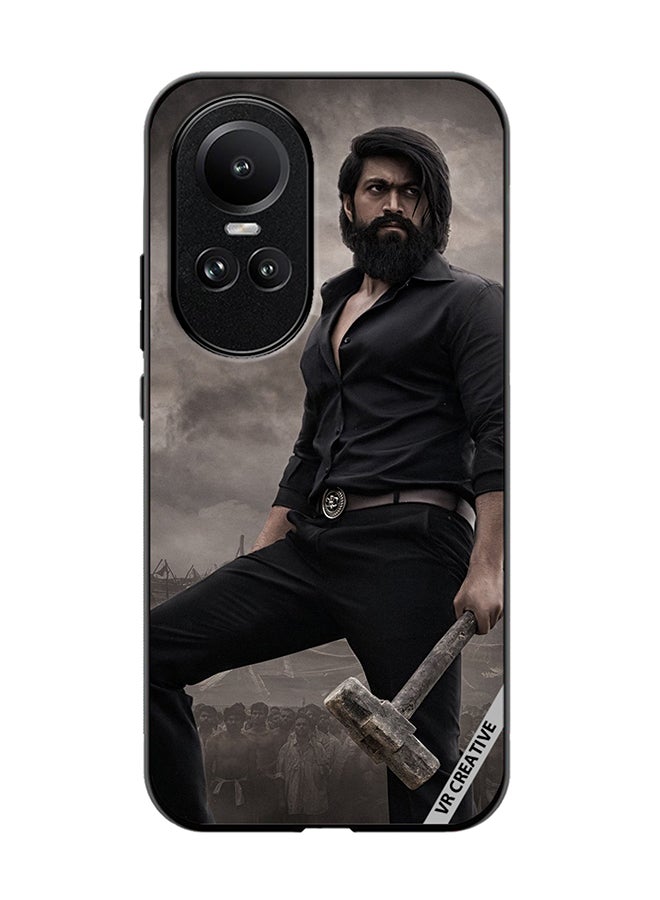 VR CREATIVE Protective Case Cover For Oppo Reno 10 Bollywood Actor Yash Design Multicolour - Image 1