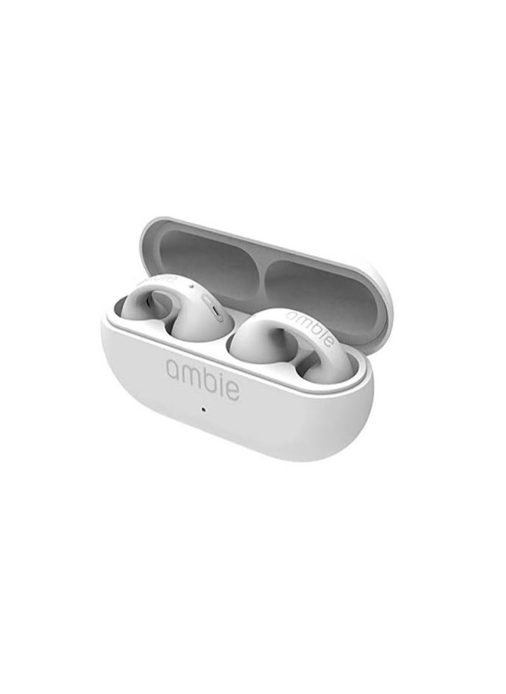 ambie - Ambient Sound Earcuffs 1:1 Ear Earring Wireless Bluetooth Earphones Auriculares Headset TWS Ear Hook Headset Sport Earbud - Image 1