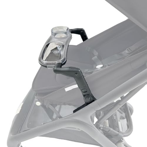 Feliliber Snack Tray Compatible with Bugaboo Butterfly 1 Stroller Transparent Tray Detachabl to Clean Quick Install Folds with Stroller NOT for Butterfly 2 - Image 1