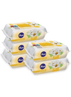 Sleepy Baby Resh Wipes Camomile Scent, 600 Sheets, Alcohol Free, Gentle On The Skin For A Refreshing And Clean Body  - Image 1
