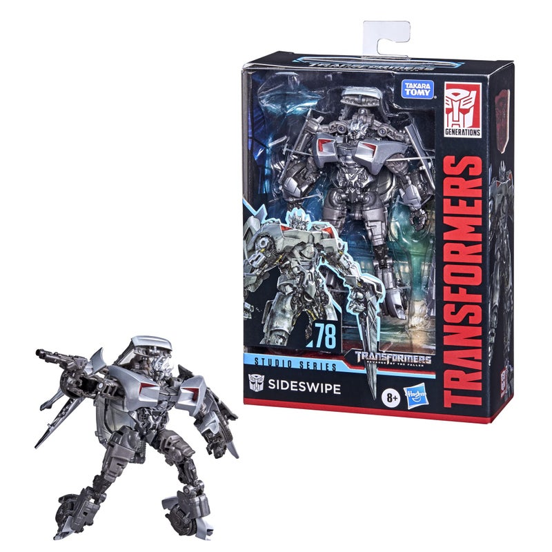TRANSFORMERS ألعاب ترانسفورمرز سلسلة الاستوديو 78 فئة ديلوكس انتقام الساقط سيدي سوايب شخصية حركة - للأعمار 8 وما فوق، 4.5 بوصة - Image 3