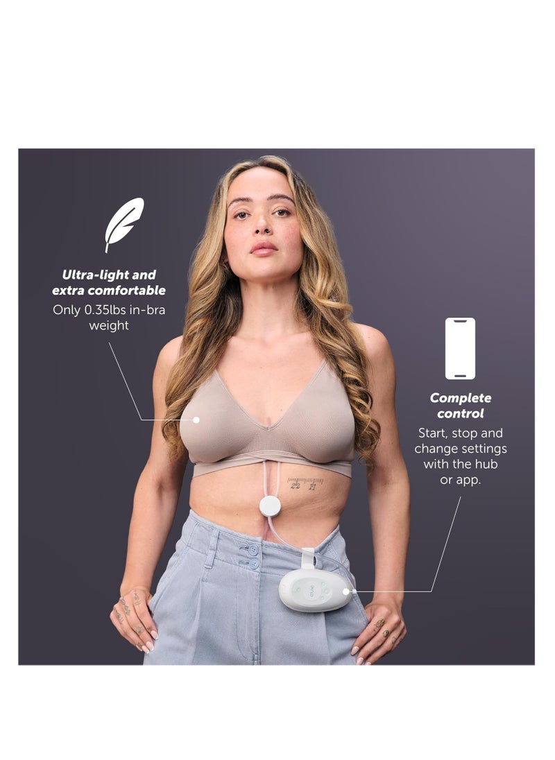 elvie Elvie Stride 2 | Single Electric Breast Pump - Hands-Free Breast Pump - Wearable Breast Pump  - Image 5