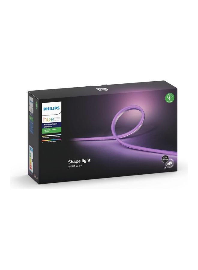 Philips Hue Outdoor Lightstrip 5m Multicolour 9.6 x 21 x 38.2cm - Image 1