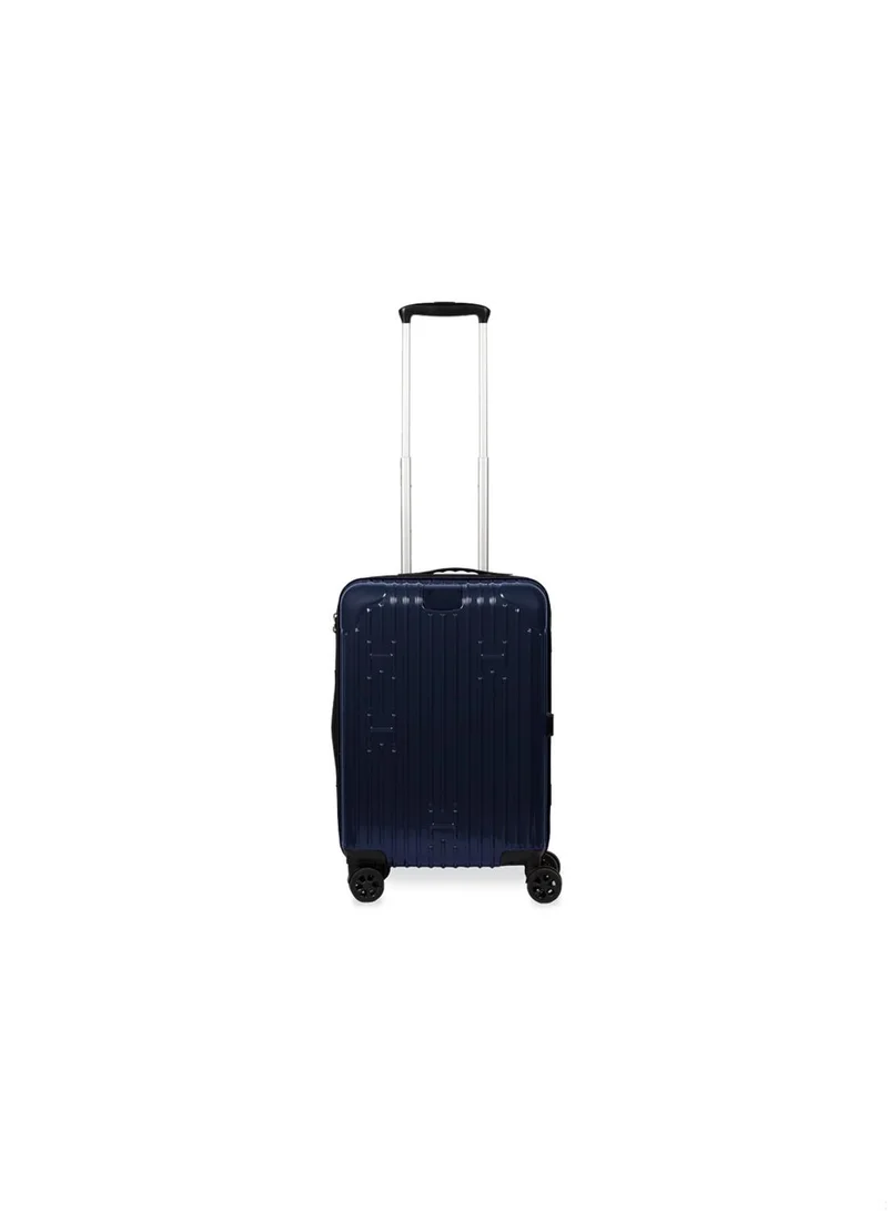 Hardside Expandable Carry-On Trolly - 20 Inch Luggage with Spinner Wheels - Built-In Digital Weight Scale - TSA-Approved Lock - Navy