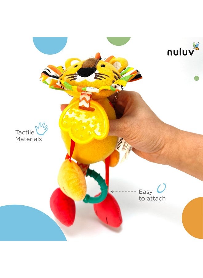 Nuluv Jittery Lino Plush Toy - Hanging Rattle & Stroller Toy for Babies 3 Months+ - Image 3