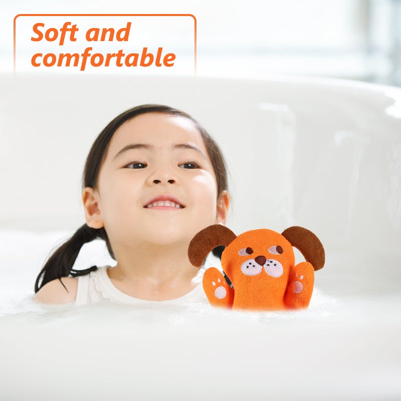 2pcs Skin Scrubbing Glove Cleaning Supply Body Scrubbing Mitt Body Exfoliating Tool - Image 4