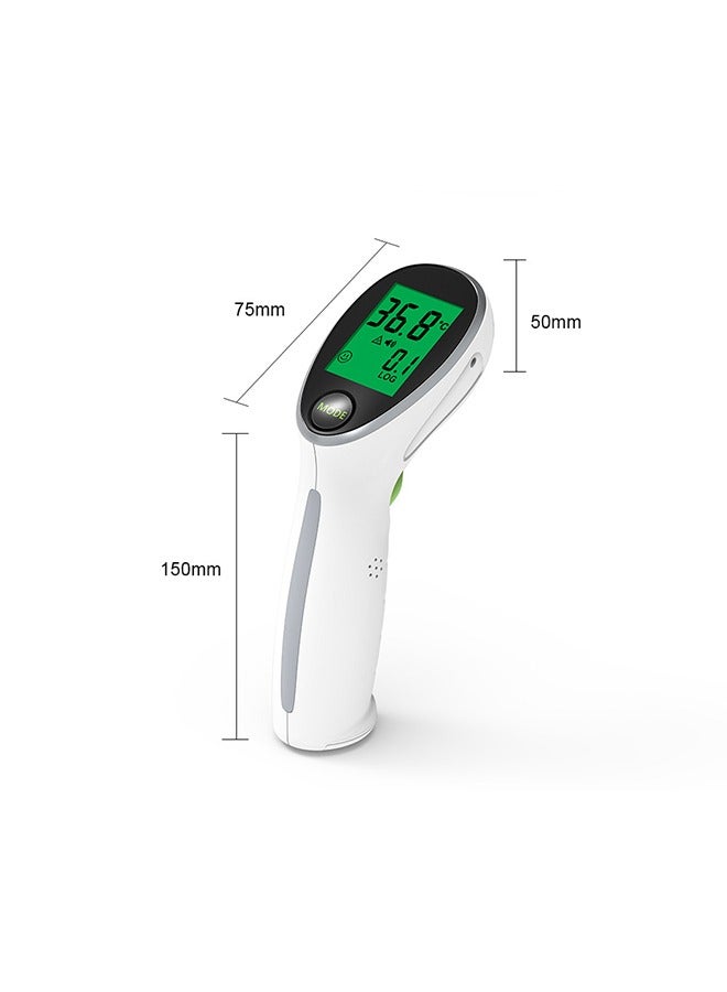 Household Medical Thermometer, No-Touch Infrared Digital Accurate Thermometer (White) - Image 2