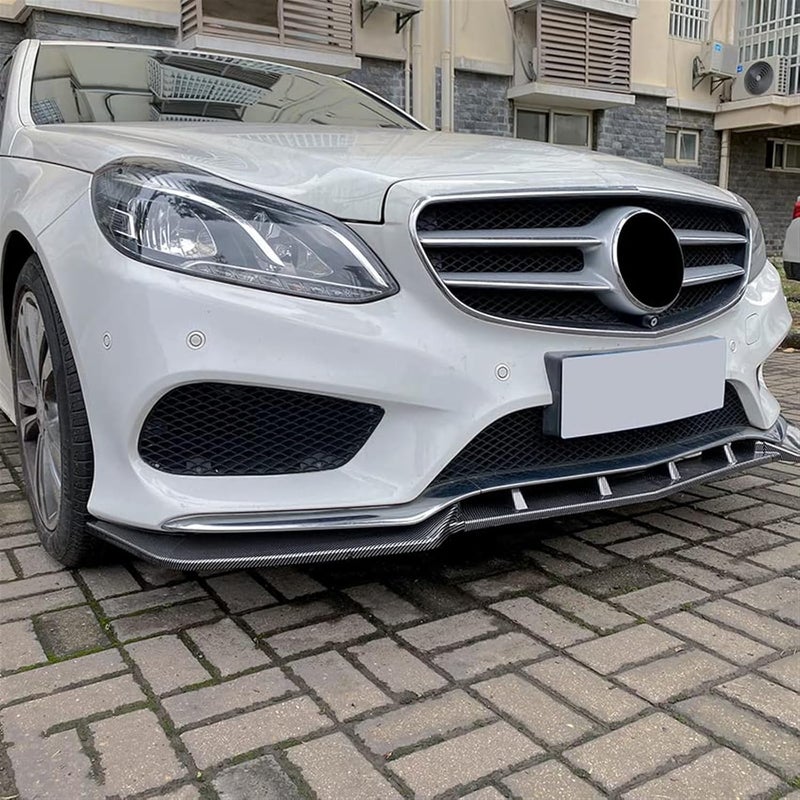 Wivplex Car Front Bumper Spoiler Lip for W212 Models - Image 2