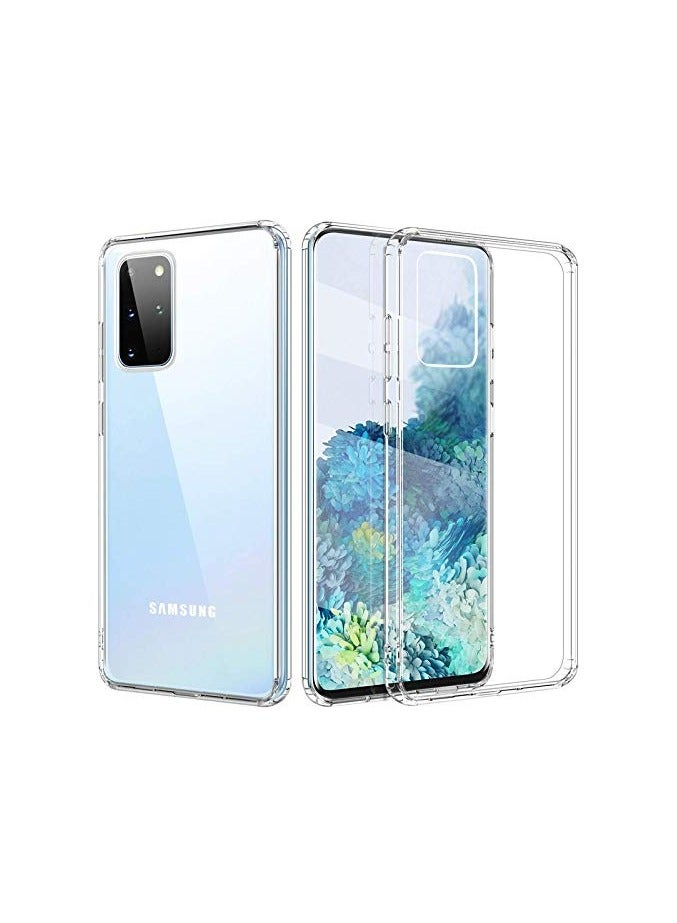 Bills Samsung Galaxy S20 PLUS Case - Crystal Clear Soft TPU Slim Anti-Shock Transparent Back Cover with Reinforced Bumper Corners for Ultimate Protection - Image 1