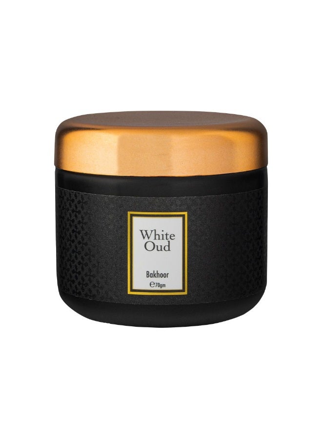 DANUBE HOME Hamidi White Oud Bakhoor 70g Premium Incense Soft Aroma