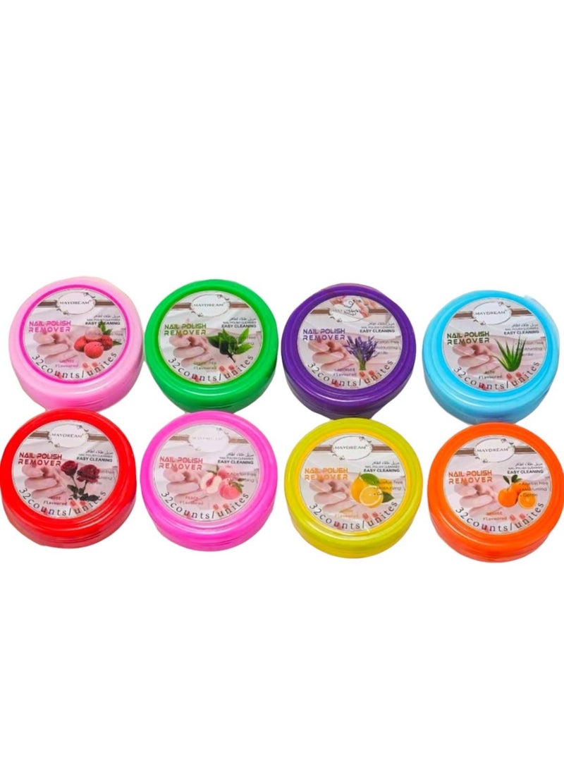 MAYDREAM Nail Polish Remover 8-Piece - Image 1