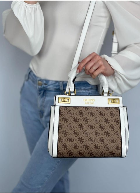 GUESS Women's Katey Satchel Bag