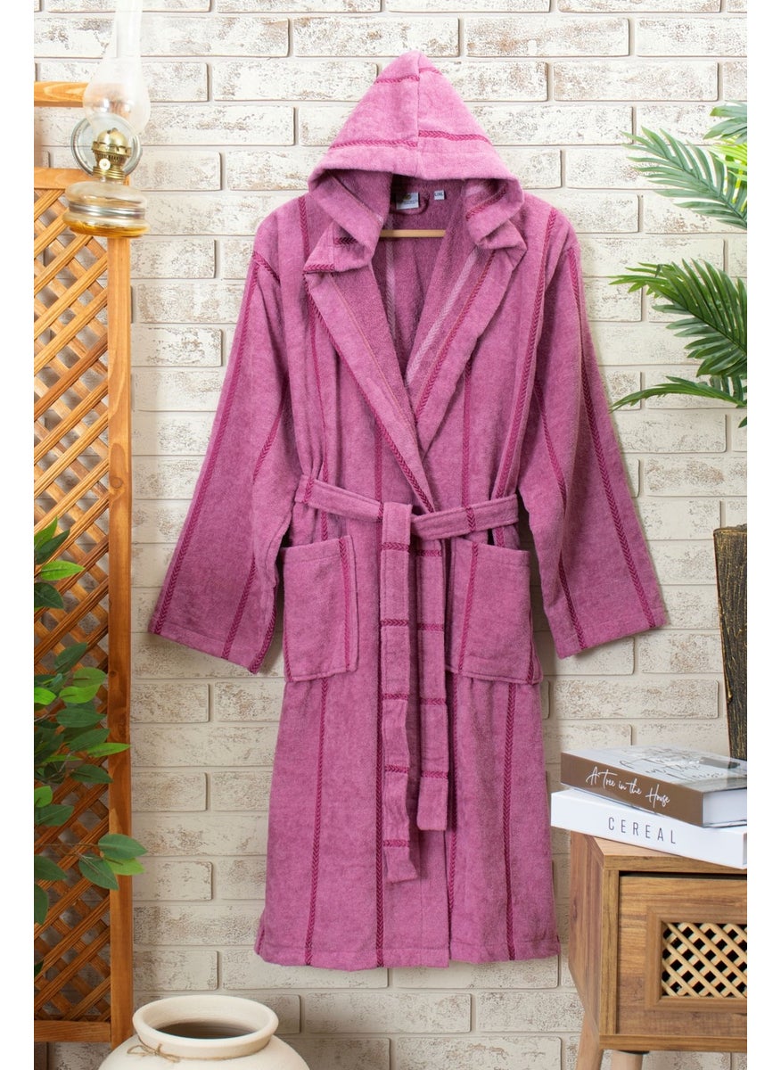 Hierapolis - Cotton Hooded Bathrobe - Velvet Bathrobe - pzsku/Z41B60E89B159E992ACDEZ/45/_/1731147595/2991eb63-223b-4481-813b-a8694b83cf57