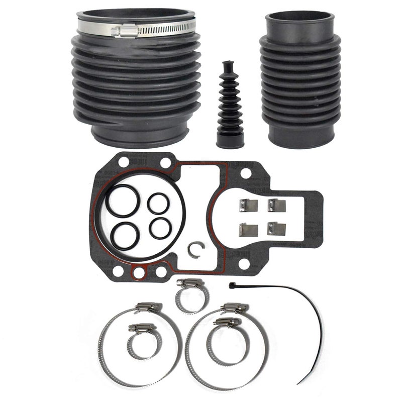 Transom Bellows Kit  With UJoint Exhaust Shift Cable Bellows Gasket for Mercruiser for Alpha One Gen II Replace 18654A1 816431A1 74639A2 2794996Q2