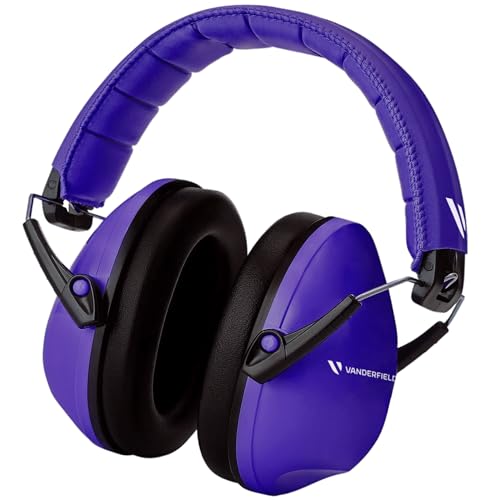 Vanderfields Hearing Protection Ear Muffs - Over 33 dB (2K Hz) Broad Noise Cancelling Sound Reduction Earmuffs for Kids 3-12 - Image 1