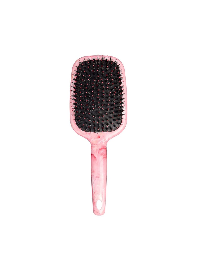 Red by Kiss Red by Kiss Marblous Paddle Square Brush with Boar Bristles 