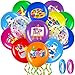 Charnoel 50 Pcs Art Party Balloons Art Party Decorations Printed Latex Multicolor Foil Confetti Artist Balloons for Birthday Classroom Paint Class Painting Paintbrush Decoration 12 Inches - Image 2